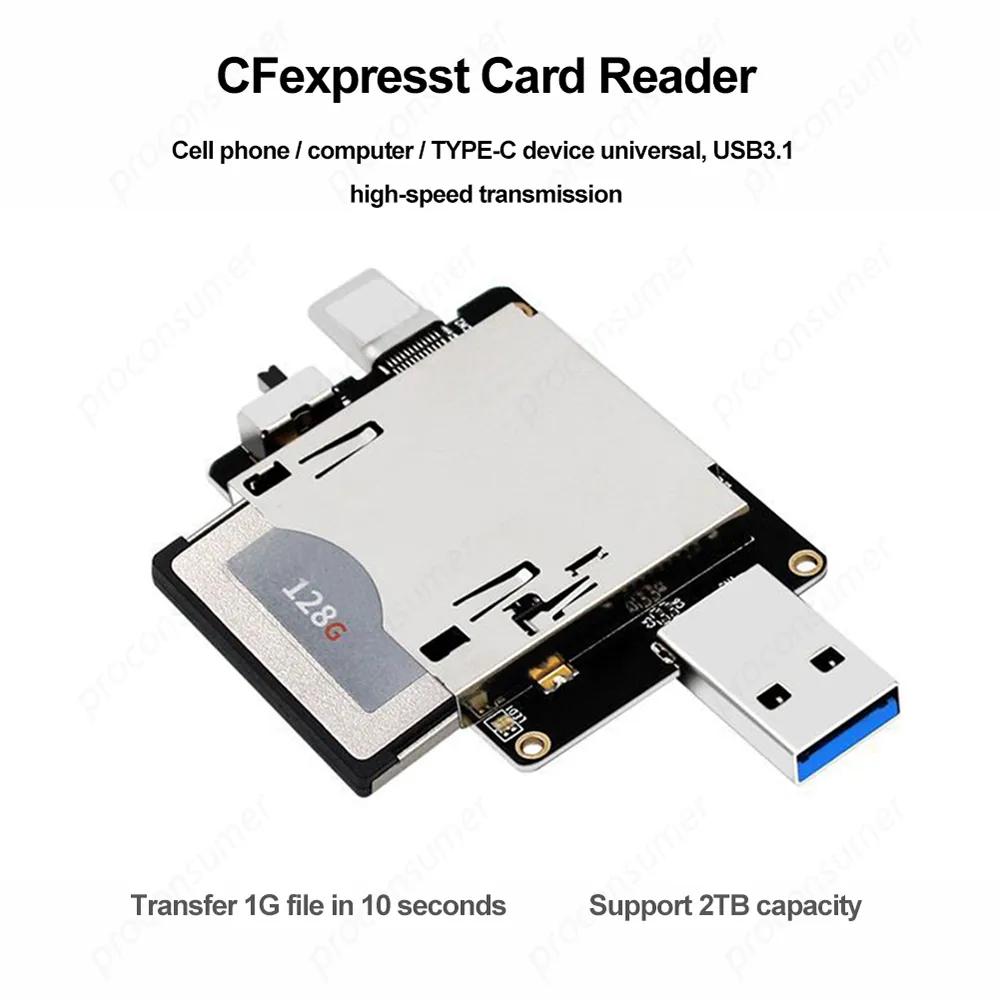 PH86A CFexpress ī , ʰ 10Gbps CFexpress ޸ ī , USB3.1 Gen4 Ÿ A/C 